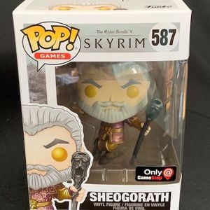 FUNKO POP GAMES SKYRIM SHEOGORATH #587 GAME STOP EXCLUSIVE VAULTED/RETIRED